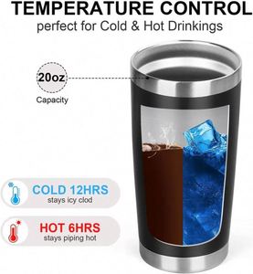Wholesale 20oz Matte Stainless Steel Tumbler Double Wall Vacuum <b>Insulated</b> Portable Travel Car Coffee <b>Mug</b> Custom Logo - Product Image 4