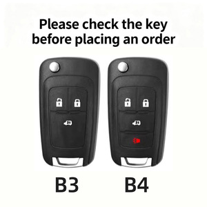 Capa de Chave Buick Yinglang 21-24 OLIVER, Ajuste em Liga de Zinco, Capa Protetora de Alta Qualidade para Chave de Carro Masculina GL8 - Product Image 4