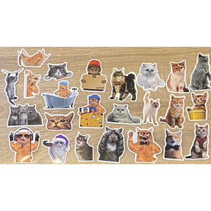 Autocollant vinyle imperméable décoration mignon dessin animé <span class=keywords><strong>animal</strong></span> autocollant personnalisé - Product Image 6