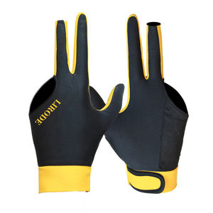 Gants de <span class=keywords><strong>billard</strong></span> personnalisés avec logo, pour homme droitier, 3 doigts, en maille, pour femme, <span class=keywords><strong>accessoires</strong></span> de table de club, vente chaude - Product Image 1