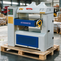 Nouvelle dégauchisseuse simple face robuste pour le travail du bois, largeur 830 mm, 4 lames droites, haute productivité, 7,5 kW pour le bois