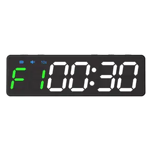 Multifunktion aler elektronischer Timer Tragbarer Fitness-Countdown-Timer LED Digital Training Gym Timer