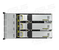 Serveur RS720A-E12-RS12 2U monté en rack, équipé de deux processeurs AMD EPYC 9004, 2x1600W PSU en stock