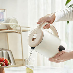 Fabrieksdirect verkoop elegante, eenvoudige 1500W perzikkleurige roestvrijstalen grote capaciteit draadloze elektrische waterkoker voor huishoudelijk gebruik en hotels - Product Image 4