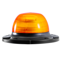 Feux stroboscopiques LED ECE R65 R10 36W 12V 24V ultra-minces ronds, balise d'avertissement d'urgence clignotante, fixation par vis pour camions, voitures, ambulances