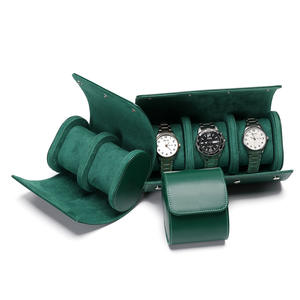 Kotak Roll jam tangan Vintage mewah, kotak hadiah jam tangan mewah model baru, kotak gelang 1 <span class=keywords><strong>2</strong></span> <span class=keywords><strong>3</strong></span> Slot ramah lingkungan untuk pria - Product Image 6