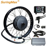 Kit de conversion de vélo électrique QS 205 à couple élevé, moteur QS 5000w 72V 96V 50H pour moto