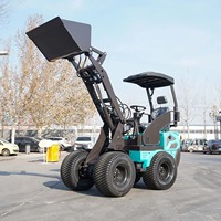 Chargeur sur pneus Rhinoceros XINIU Nouveau KS908E Mini engins de terrassement électriques utilisés avec CE EPA
