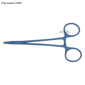 เครื่องมือผ่าตัดผ่าตัดสำหรับ<span class=keywords><strong>3-0</strong></span>และมีขนาดเล็กกว่าที่ยึดเข็มเย็บ140มม - Product Image 1