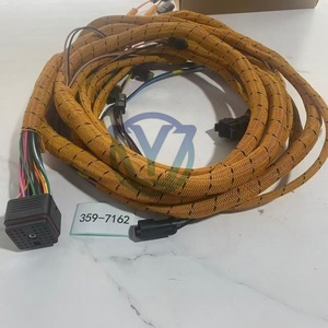 ชุดสายไฟโครงด้านหน้า 359-7162 ชุดสายเคเบิล 3597162 สำหรับรถตักล้อยาง CAT 950H 962H เครื่องยนต์ C7 อะไหล่ - Product Image 1