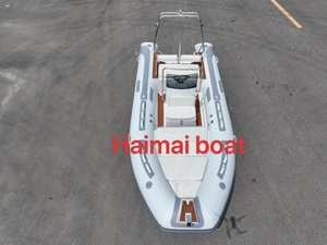 Bote Inflable Rígido de Fibra de Vidrio CE RIB480 de 1.2 mm con Hypalon/PVC, Bote de Pesca, Yate Deportivo Estable para Actividades al Aire Libre - Product Image 4