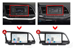 Autoradio Android MEKEDE 9 pouces pour Hyundai Elantra AD Avante AD 2016 à 2020 Lecteur multimédia de voiture <span class=keywords><strong>GPS</strong></span> avec support de montage - Product Image 5