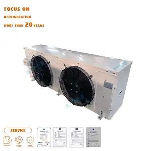 Thiết kế mới OEM DD-22 Ba fan hâm mộ mô-đun phòng lạnh Fan đơn vị Cooler làm mát bằng không khí thiết bị bay hơi với ngưng tụ đơn vị