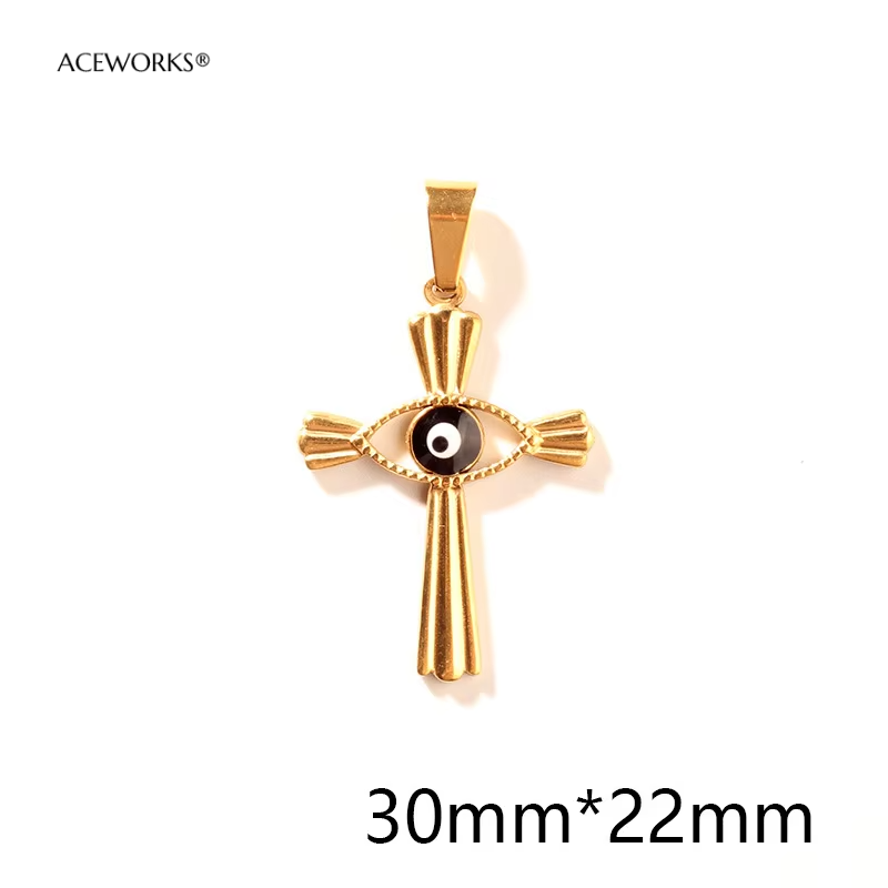Black Cross-Gold