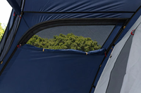 Tente de camping autoportante OEM 2-3 personnes, imperméable, 4 saisons, abri extérieur avec grand vestibule pour moto, randonnée et voyages