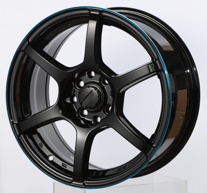 Jantes en alliage pour voiture <span class=keywords><strong>de</strong></span> tourisme 57C6 <span class=keywords><strong>de</strong></span> haute qualité, 5 trous, 4x100, déport profond, en promotion, 5x114.3, 14, 15, 16, 17, 18 pouces, 5 goujons - Product Image 6