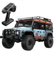 Voiture RC MJX H8H 1/8 4WD avec 2 batteries 5000 mAh et chargeur 3S, voiture tout-terrain, camion tout-terrain, jouets de course sur roche
