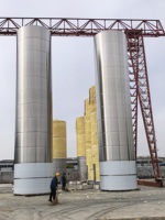 Serbatoio di Stoccaggio del Latte per Esterni da 30000L 50000L / Silo per Latte Grezzo per Aziende Lattiero-Casearie