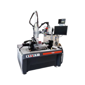 เครื่องเชื่อมไฟเบอร์เลเซอร์แบบโต๊ะอัตโนมัติ CNC ความถี่ 1064 นาโนเมตร สำหรับเชื่อมโลหะด้วยพัลส์ ความแม่นยำสูง - Product Image 4