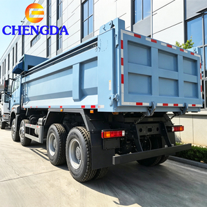 Sinotruck Howo NX 8x4, Camión Volquete de Caja Cilíndrica Tipo U, 375 HP, 12 Ruedas, Euro 5, Camión de Servicio Pesado - Product Image 2