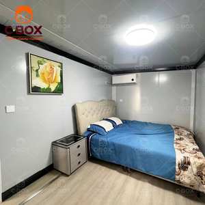 Cbox Villa préfabriquée de luxe personnalisée de 40 pieds, bureau pliable, hôtel, chambre mobile avec balcon, maison conteneur extensible - Product Image 5