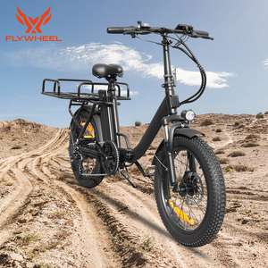 Bicicleta Eléctrica de Carga 2.0 con Cuadro de Aluminio Lasten, 7 Velocidades, 100 km de Autonomía para Desplazamientos Urbanos - Product Image 4