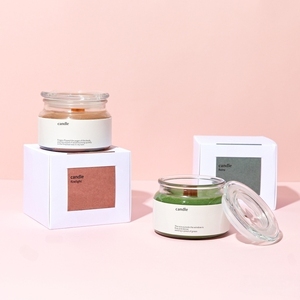 เทียนหอมถั่วเหลืองธรรมชาติ <span class=keywords><strong>RURU</strong></span> ทำมือ กลิ่นหอมติดทนนาน พร้อมฝาแก้ว ใช้สำหรับตกแต่งบ้านในช่วงเทศกาล ให้ความร้อนได้นาน 40-60 ชั่วโมง - Product Image 3