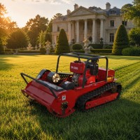 Tondeuse robot RC tout-terrain en gros, moteur diesel et essence 4 temps, autopropulsée, transmission hydraulique, DIY pour la tonte sur pentes raides