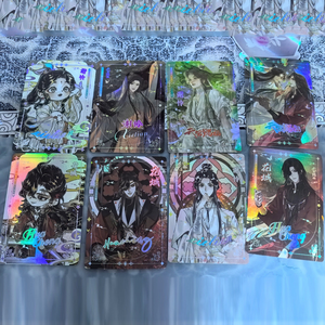 8 cartes LOMO imprimées recto-verso Heaven Official's Blessing UV Laser Card Howard Wang James Cheek <span class=keywords><strong>Tian</strong></span> <span class=keywords><strong>Guan</strong></span> <span class=keywords><strong>Ci</strong></span> <span class=keywords><strong>Fu</strong></span> - Product Image 1