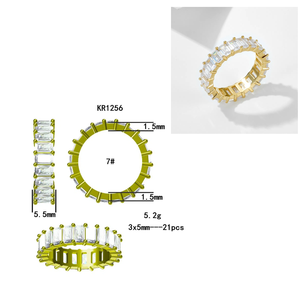 कस्टम गहने कारखाने उच्च गुणवत्ता 18k सोने की प्लेटेड आभूषण निर्माता 925 चांदी के कस्टम आभूषण निर्माता - Product Image 3