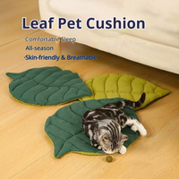 Tapis pour animaux de compagnie imperméable et écologique Four Seasons Leaves Soft, pour chiens et chats, tapis de couchage pour le sol, résistant aux morsures
