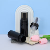 Bouteille de distribution de liquide en PET transparente rechargeable avec une fine buse pour l'encre de tatouage, la colle, l'huile essentielle et la sauce