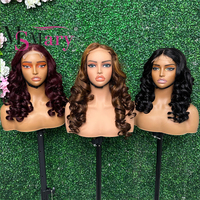 Perruques en cheveux humains vierges doublement étirés en gros, perruques en dentelle 5*5, fournisseurs de cheveux humains bruts vietnamiens SDD, perruques frontales sans colle en dentelle HD 13*4