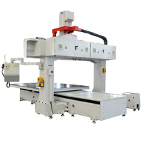 Routeur CNC 5 axes pour pièces en plastique thermoformé, découpe de coques ABS pour intérieur automobile