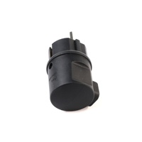 Type d'assemblage recâblé 16A/250VAC caoutchouc/TPE IP44 étanche Schuko 90 degrés prise pour câble en caoutchouc