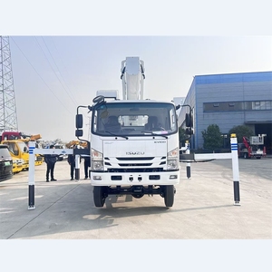 Nouveau camion nacelle hydraulique ISUZU KV100 4X4 Diesel à conduite à gauche, plateforme élévatrice isolée de 26m, 30m, 33m, 90/122HP - Product Image 2