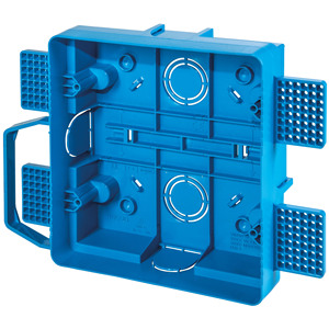 Caja de pared Tab5 Up azul 12,4 x 13,3 x 3,9 cm para instalación eléctrica - Product Image 1