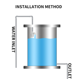 Vanne flottante en plastique de 1/2 pouce, vanne à flotteur automatique pour le contrôle du niveau d'<span class=keywords><strong>eau</strong></span> dans les réservoirs - Product Image 5