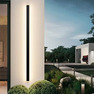 RGBW TUYA WiFi Smart LED Wall <b>Sconce</b> <b>Light</b> IP65 Waterproof Outdoor Dimmable Aluminum Alloy with Alexa & Google Music - Product Image 1