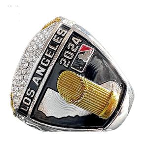 Anillo de Campeón MVP 2024, Aleación de Oro, Madera, Moda, Regalo de Boda, Compromiso, Forma Geométrica para Aniversario - Product Image 5