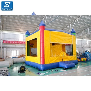 Château plein d'entrain gonflable de maison sautant le videur sautant de château avec la glissière à l'intérieur pour des enfants - Product Image 3