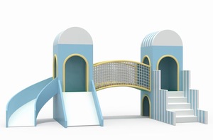 Juego <span class=keywords><strong>de</strong></span> Juegos Interior <span class=keywords><strong>de</strong></span> Jungla y Bosque, Equipo <span class=keywords><strong>de</strong></span> Parque Infantil con Castillo Inflable y Tobogán para Niños, Venta al Por Mayor del Fabricante - Product Image 3