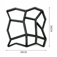 Personalized New Mould Cement Stone Field Granite Concrete Plastic Flooring Mould Garden Paving Moulds