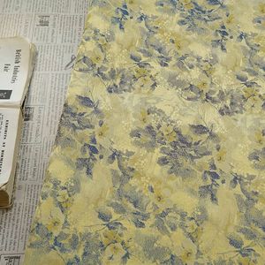 Tessuto Jacquard Floreale Vintage Effetto Pittura <span class=keywords><strong>a</strong></span> Olio, Tinto in Filo, Traspirante, Antipiega, in Poliestere Metallizzato <span class=keywords><strong>per</strong></span> Borse da Ragazzo, Vestiti e Fodere <span class=keywords><strong>per</strong></span> Cappotti - Product Image 3