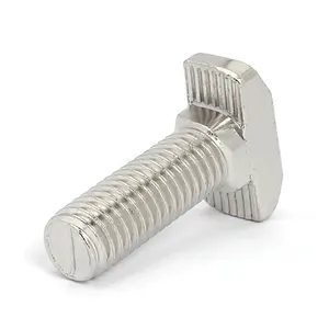 Grade 8.8 T Slot Hammer Bolt Fastener Customized Stainless Steel GB37 T head square Bolts screw