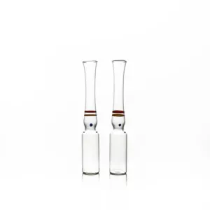 5ml 10ml 20ml Transparent Amber Glass Ampoule With Color Ring Break Medical Neutral Borosilicate Glass Ampoule
