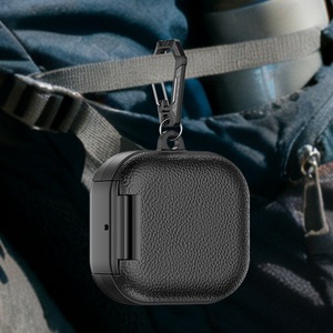 Funda para Samsung <span class=keywords><strong>Buds</strong></span> 4 con Soporte y Bloqueo, Funda Protectora de Cuero PU para Auriculares Samsung <span class=keywords><strong>Galaxy</strong></span> <span class=keywords><strong>Buds</strong></span> 4 4pro - Product Image 2