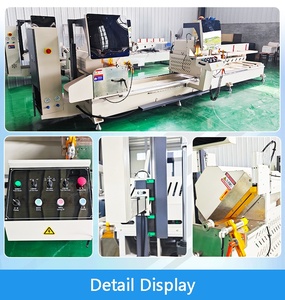 Equipo de Corte de Ventanas de Doble Cabezal, Máquina CNC Automática de Alta Eficiencia para Fabricación de Perfiles de Aluminio <span class=keywords><strong>y</strong></span> UPVC - Product Image 5
