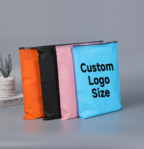 Hot Selling Custom Logo Printed Zipper Plastic Bags Clothing <strong>Zip</strong> Lock Poly Bags Packaging Hoodie <strong>Pouch</strong> Customised Colour for - Product Image 4