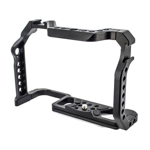 Bafang ซีเอ็นซีกล้อง DSLR อลูมิเนียมชุดอุปกรณ์ในกรงกล้อง DSLR, อุปกรณ์เ<span class=keywords><strong>ส</strong></span>ริมสำหรับกล้องแคนนอน R5 <span class=keywords><strong>R6</strong></span> R5C กล้อง DSLR - Product Image 1